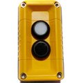 Springer Controls Co T.E.R., F71FY00020000001 VICTOR Wall Mount Control Station, Yellow, 2 Hole, 2 Function F71FY00020000001